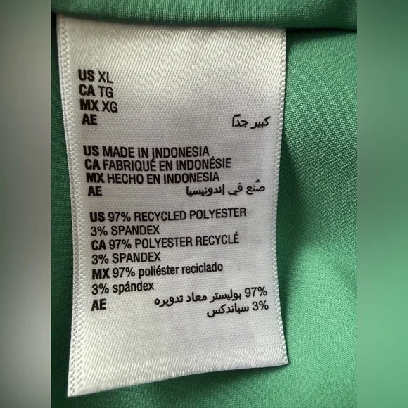 Mint Green Satin Cami Top - Picture 8 of 8